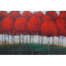 Reproduction Abstract Oil Painting for Tree